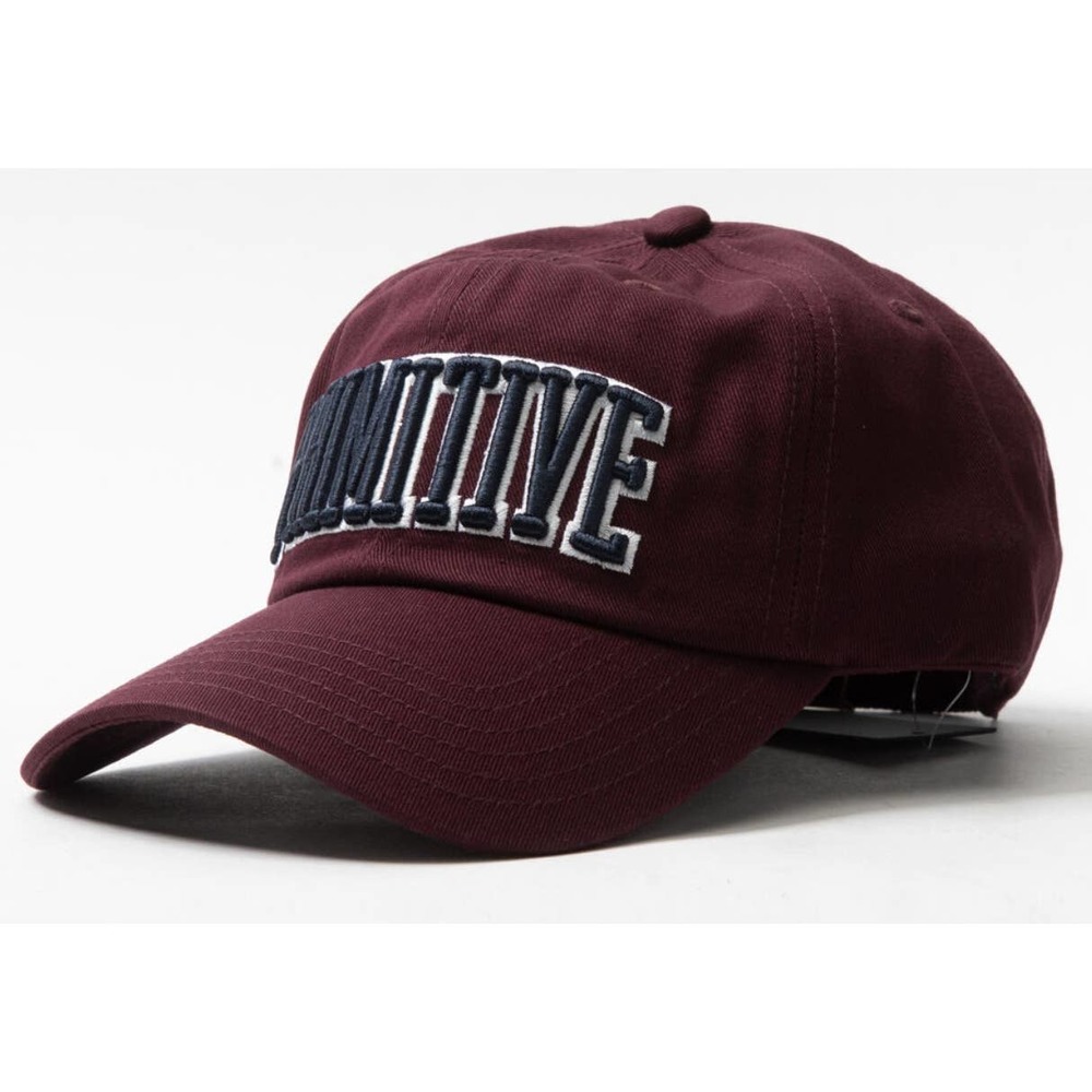 Primitive Skateboarding Men's Collegiate Arch Embroidered Strapback Hat Cap